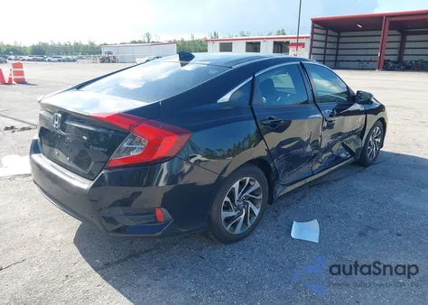 2018 Honda Civic Ex из США, поврежденный, VIN 2HGFC2F89JH605059